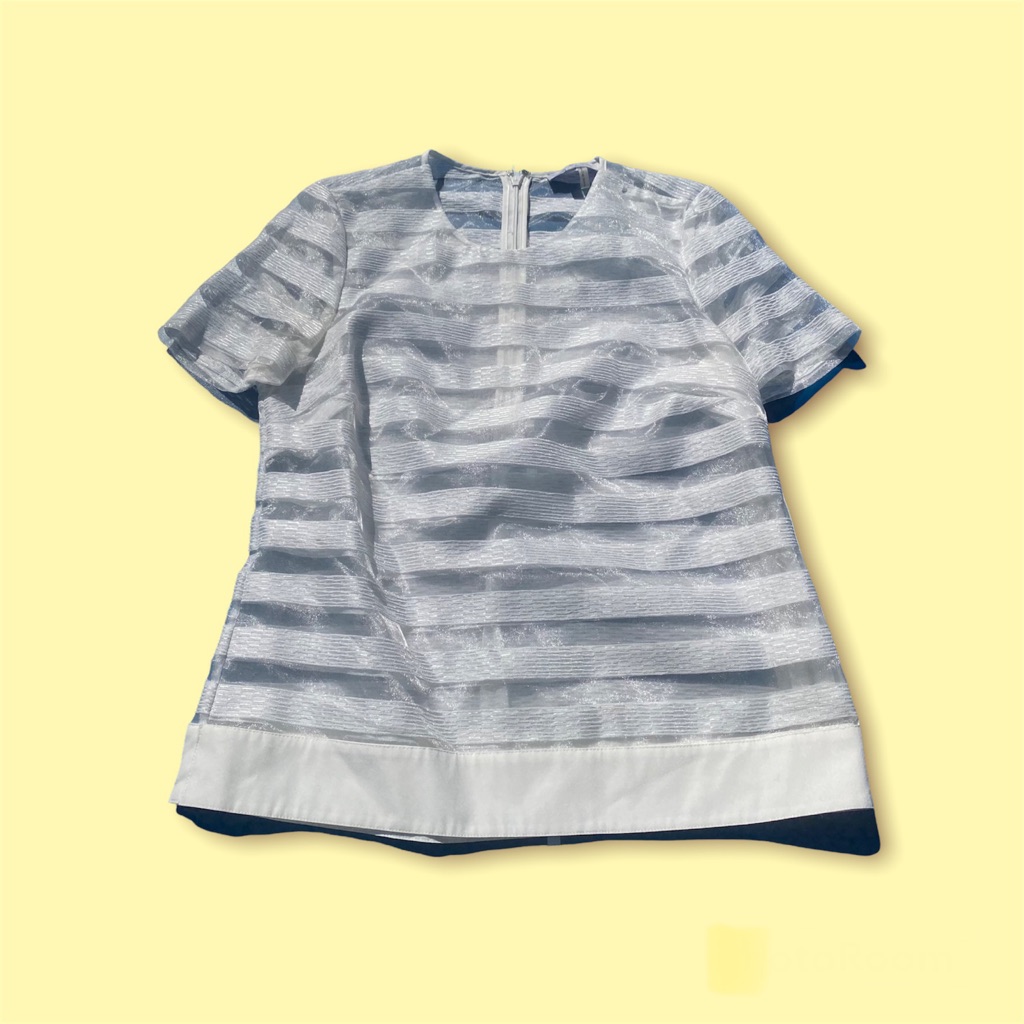 Translucent Stripe Tee